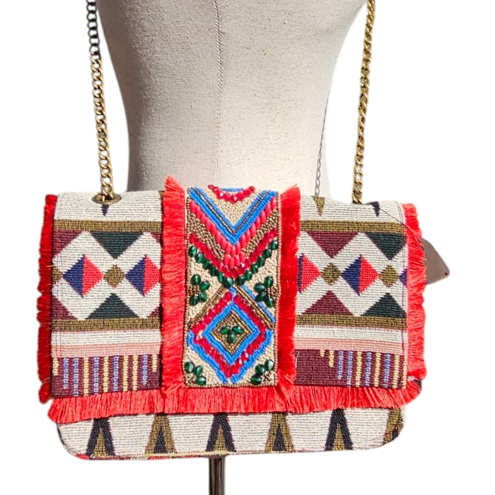 America & Beyond Southwest Sante Fe Bag – NWT